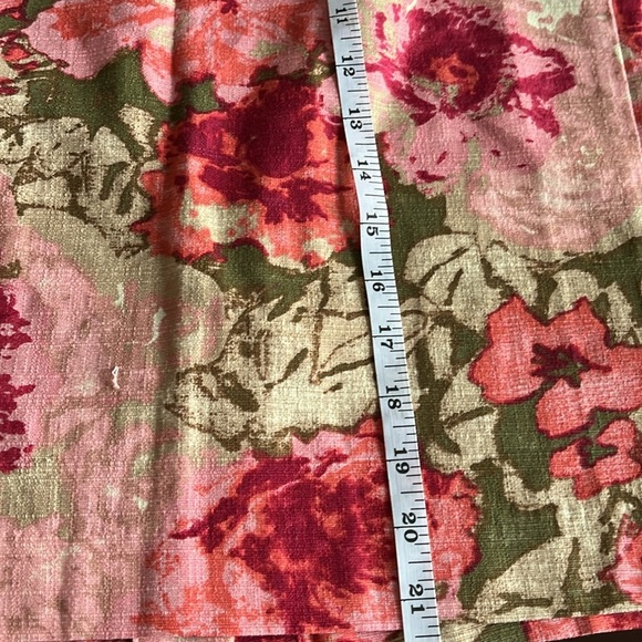 TALBOTS Petite floral Cotton skirt size 2P - Picture 7 of 8